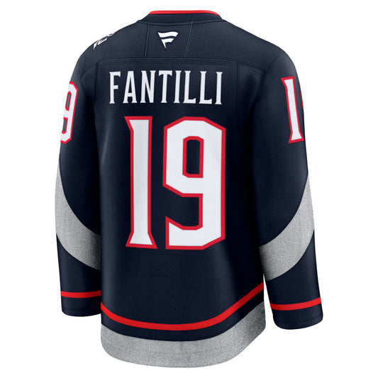 Columbus Blue Jackets #19 Adam Fantilli 2025 Stadium Series Style 1