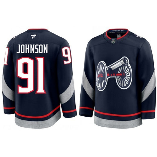 Columbus Blue Jackets #91 Kent Johnson 2025 Stadium Series (5)_conew1