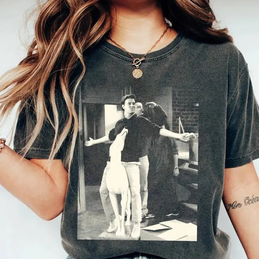 Comfort Color Vintage Chandler Bing T-Shirt, Matthew Perry ShirtS, Classic Friends Chandler Tee, Retro Chandler Bing Shirt, Gift for Lovers, Top Womenswear