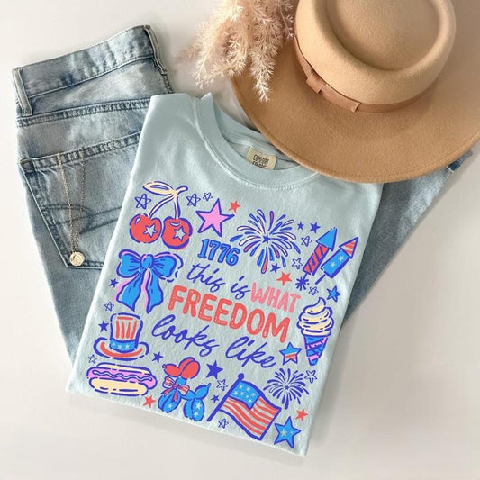 Comfort Colors 4th of July Shirt, Fourth of July T-Shirt, USA Shirt, Independence Day, American Patriotic Shirt, Memorial Day 05ALV