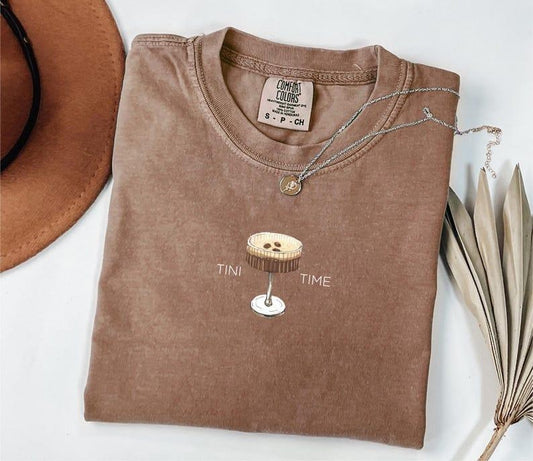 Comfort Colors Espresso Martini T-Shirt, Tini Time, Espresso T-Shirt, Espresso Martini Social Club, Espresso Martini...