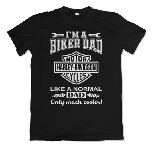 Comfort Colors Harley Davidson Dad T-Shirt Vintage Graphic Shirt, Fathers Day Gifts Gift For Dads T-Shirt For Dad, Fathers Day Gift TShirt, Biker dad