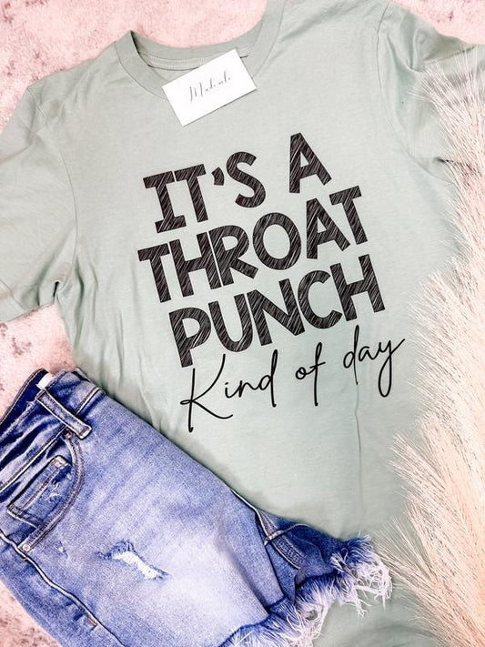 Comfort Colors Throat Punch Graphic Tee