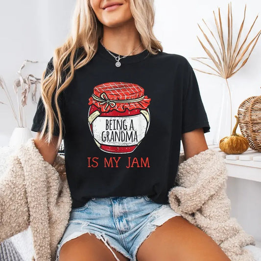 Comfort T-Shirt Fun Cute Grandmother Humor | Funny Being A Grandma T-Shirt Hoodie, Sweatshirt | InkThreadWorks.com