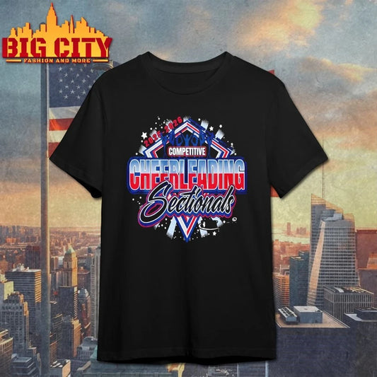 Competitive Cheerleading Sectionals Ihsa Illinois High School Association 2025 2026 t-shirt
