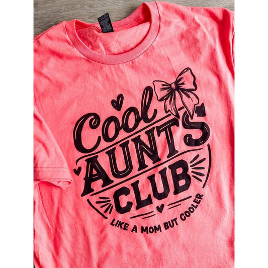 Cool Aunt's Club Graphic Tee