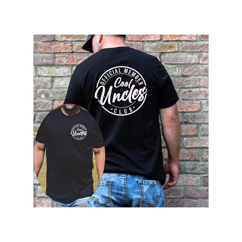 Cool Uncles Club Double Sides T-shirt, Uncle Gift, Uncle Birthday Gift, Uncle Sweatshirt, Cool Uncle Sweatshirt, New...