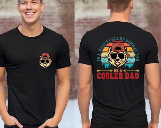 Cooler Dad Shirt Funny Dad T Shirt Hoodie Sweater Dad Birthday Giftfathers Day Giftgift For Husbandcool Dad Sweatshirt Hoodierock And Roll Dad Tee