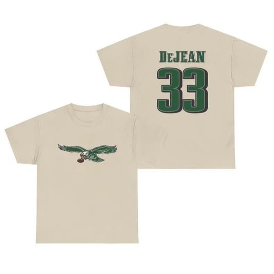 Cooper DeJean Jersey Shirt - Philadelphia Vintage Tee Unisex Football Graphic Shirt Double-sided - Gift for Fans