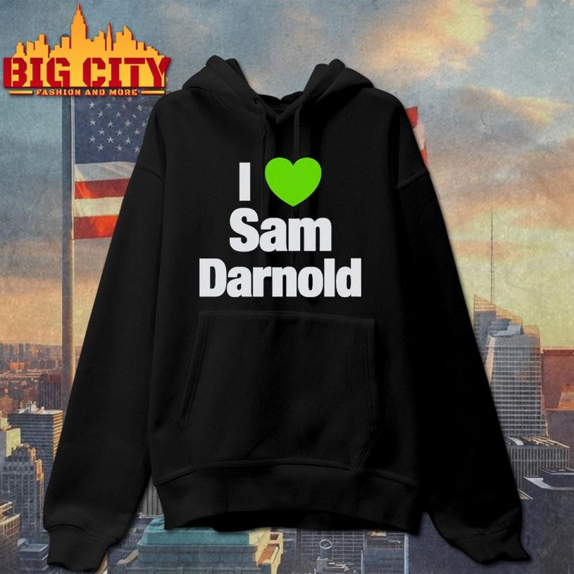 Cooper kupp i heart sam darnold shirt