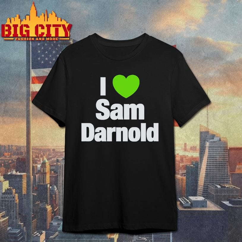 Cooper kupp i heart sam darnold shirt