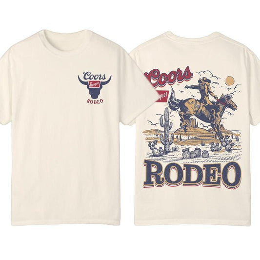 Coors Cowboy Crewneck Sweatshirt, Retro Coors Cowboy Shirt Vintage, Coors Banquet Western Shirt