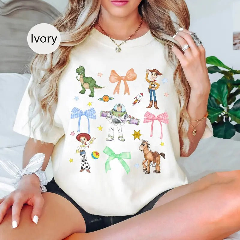 Coquette Bows Toy Shirt Hoodie, Sweatshirt | InkThreadWorks.com