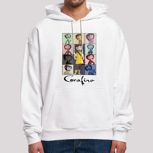 Coraline Shirt, Women Top Shirt, Horror Film Tee, Cartoon Film T-Shirt, Coraline Fan Shirt, Gift For Her, Fantasy Film T-Shirt, Movie Shirt