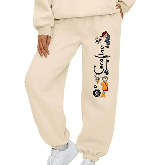 Coraline Sweatpants, Coraline movie Christmas Sweatpants