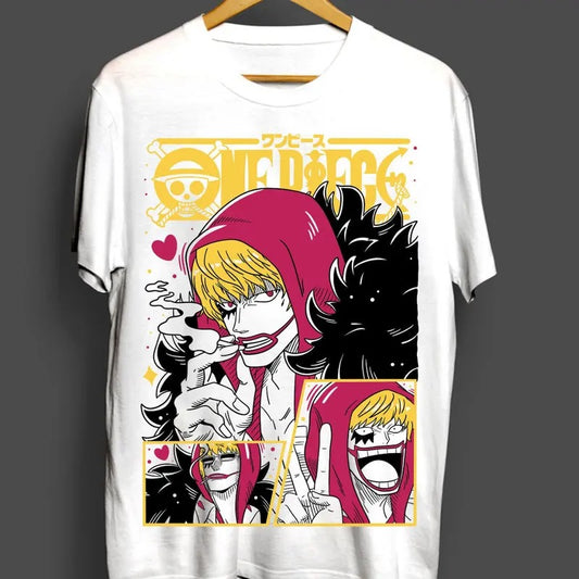 Corazon T-shirt One Piece Anime Manga Graphic Tee T-Shirt All Size