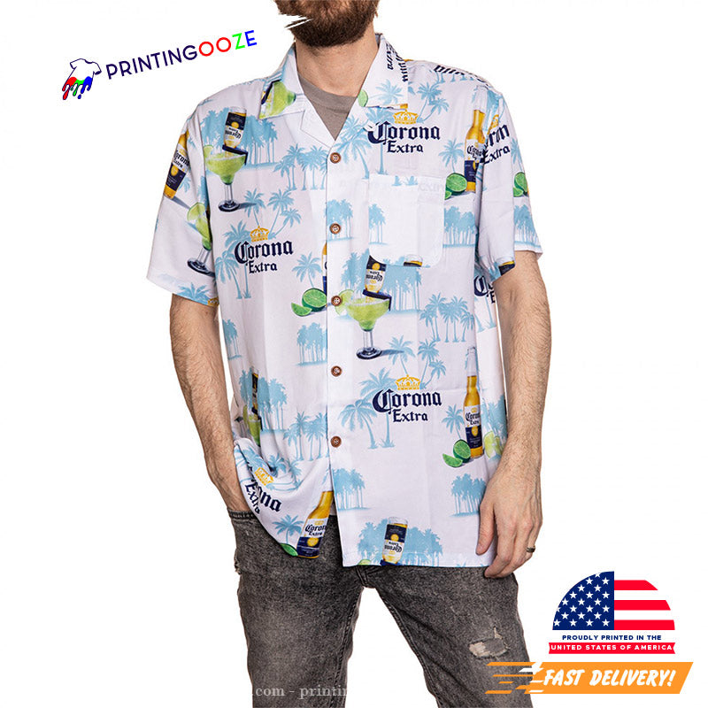 Corona Extra Cool Beer Hawaiian Shirt