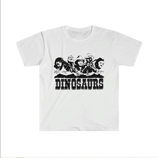Country Dinosaurs T Shirt Hoodie, Sweatshirt | InkThreadWorks.com