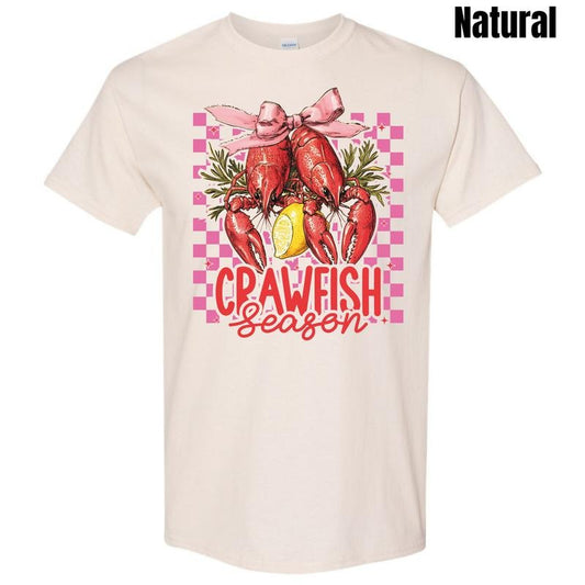 Crawfish Season Coquette Gildan Short Sleeve T-Shirt 'NLB' Hoodie, Sweatshirt | InkThreadWorks.com
