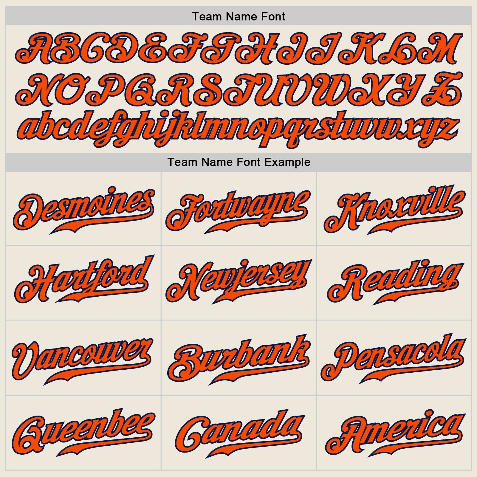 Custom Cream Orange-Navy Authentic Baseball Jersey