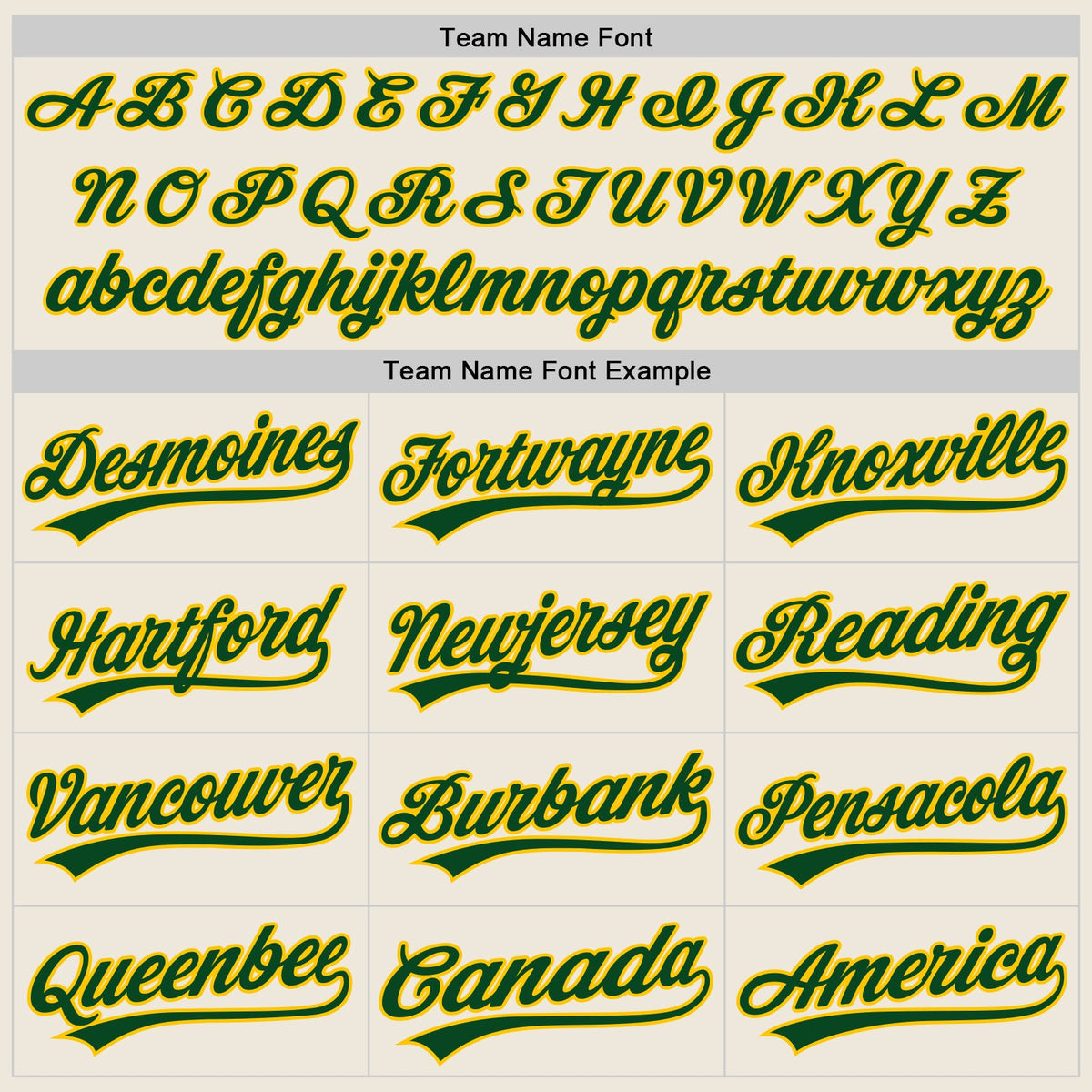 Custom Cream Green-Gold Authentic Baseball Jersey