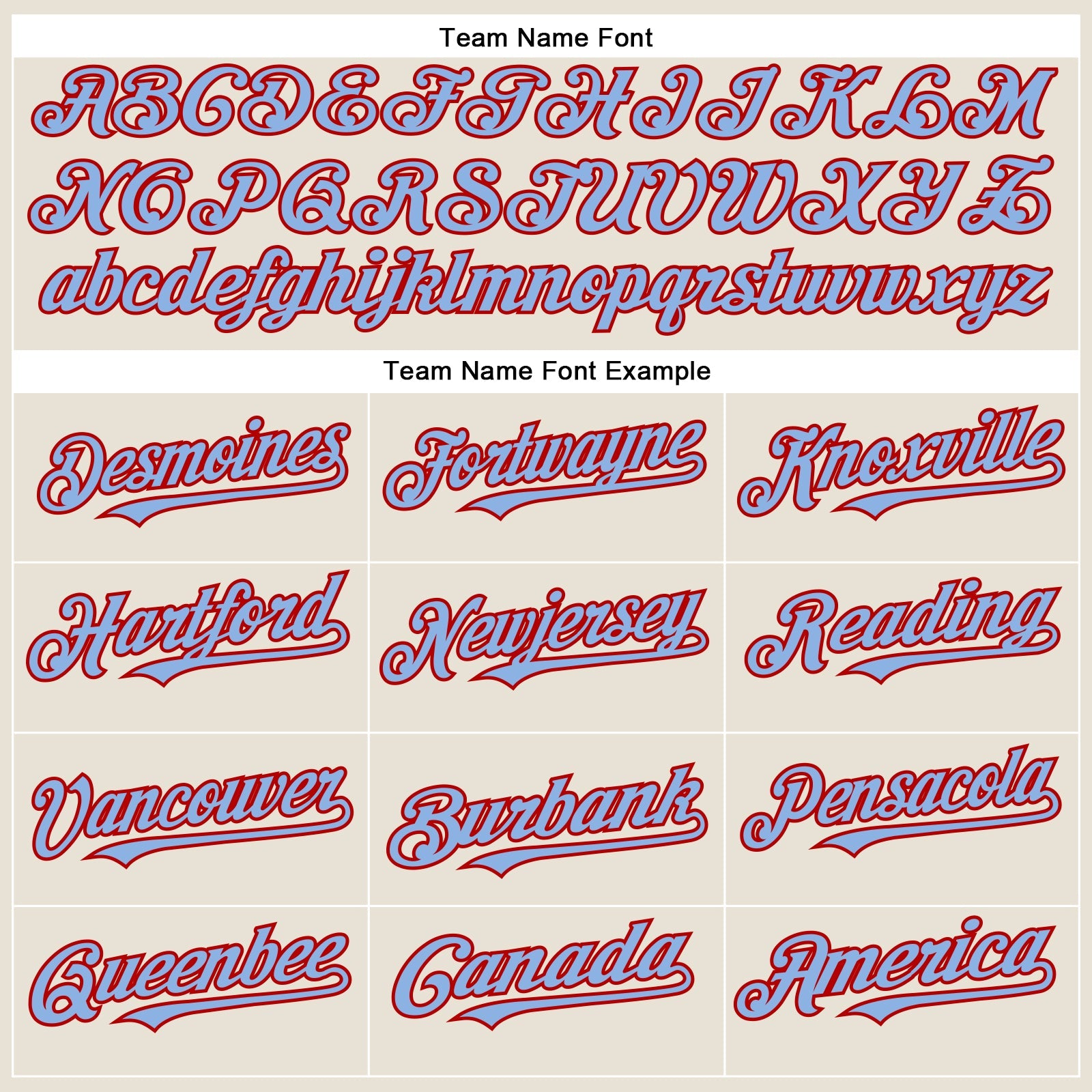 Custom Cream Light Blue-Red Authentic Baseball Jersey
