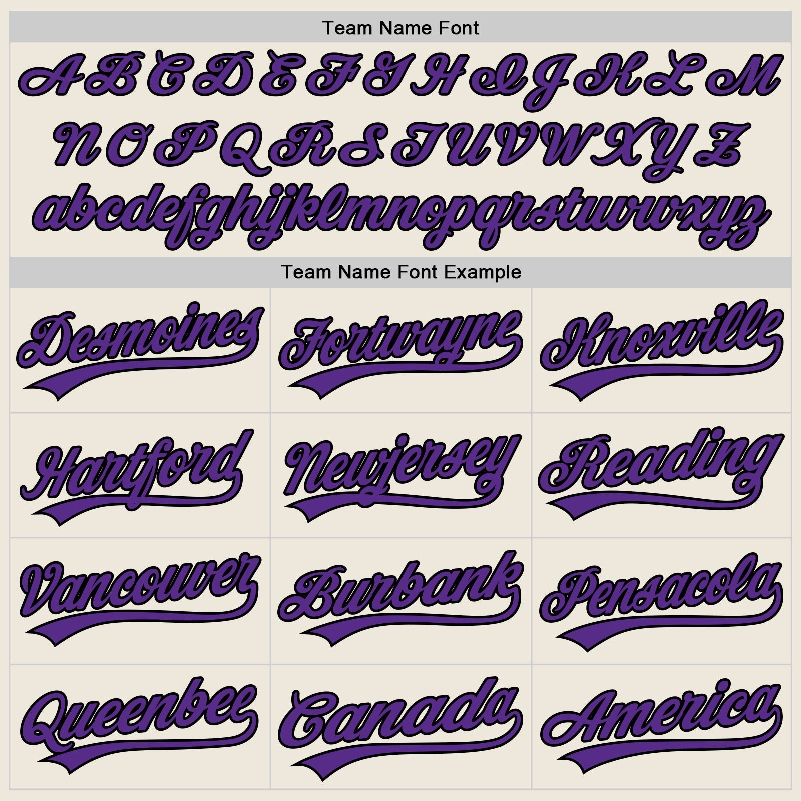 Custom Cream Purple-Black Authentic Baseball Jersey