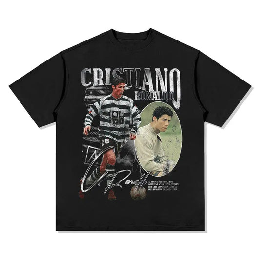 Cristiano Ronaldo Graphic Tee - Vintage Bootleg
