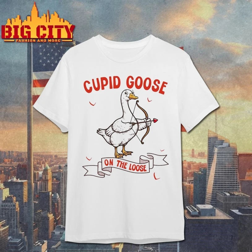 Cupid Goose Valentine’s Day 2026 t-shirt