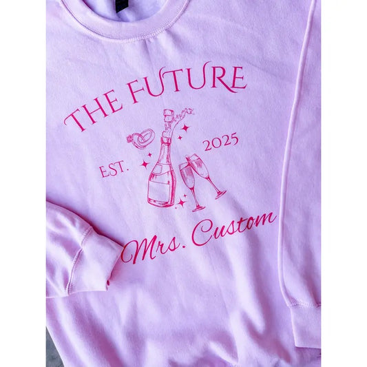 Custom Fiance Graphic Top