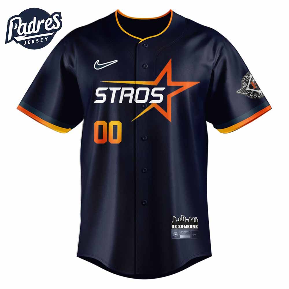 Custom Houston Astros 2025 City Connect Special Edition Navy Baseball Jersey - Padres Jersey Oasis: Elevate Your Baseball Style Game