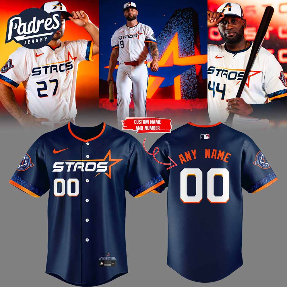 Custom Houston Astros Baseball Jersey City Connect 2025 - Padres Jersey Oasis: Elevate Your Baseball Style Game