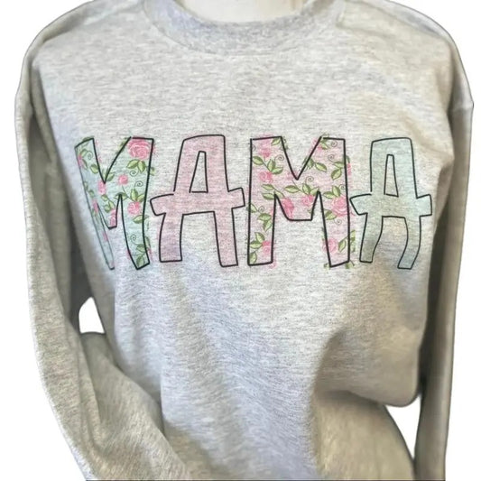Custom Name Sweatshirts - can change Mama to ANY name!