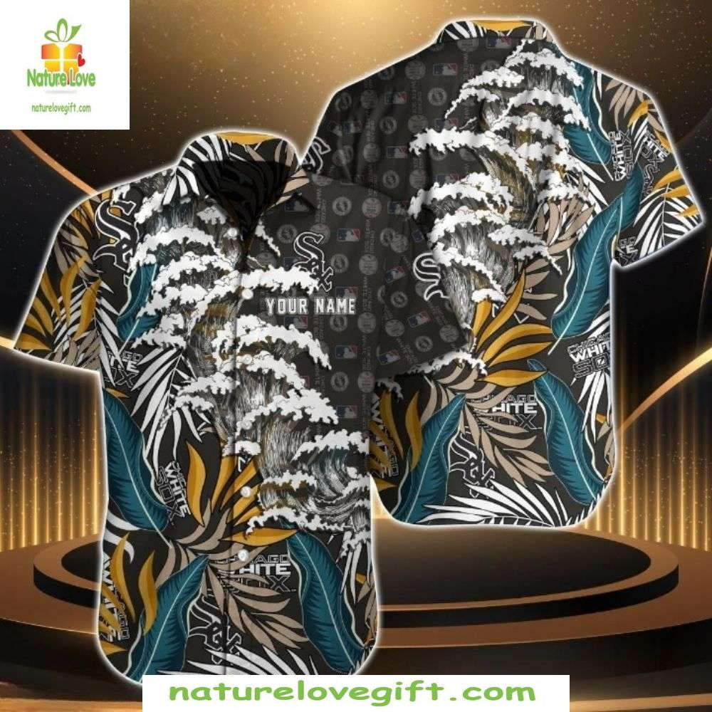 Chicago White Sox Hawaiian Shirt – Customizable MLB Aloha Baseball Apparel