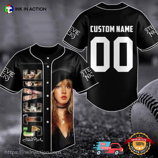 Customized Fleetwood Stevie Nicks Baseball Jersey