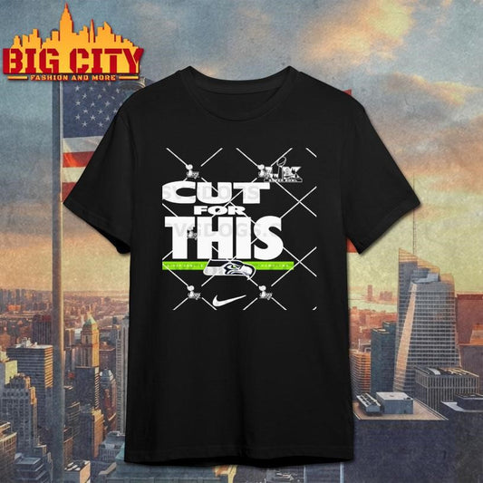 Cut For This Seattle Seahawks Super Bowl LX Champions Shirt