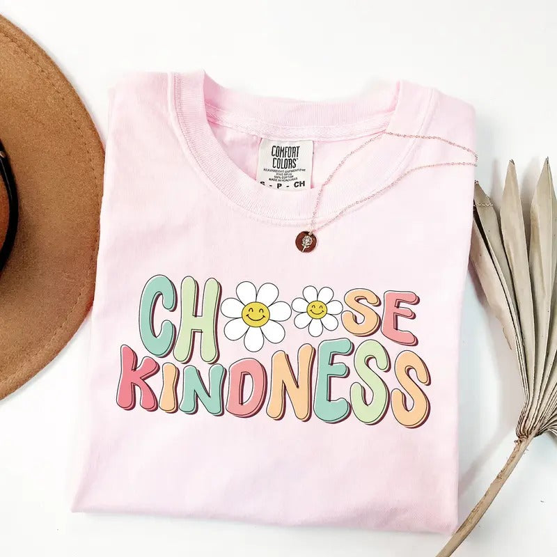 Cute Teacher Shirt, Choose Kindness Shirt, Be Kind Teacher Shirt, Back to School Shirt, Elementary School Teacher Shirt...