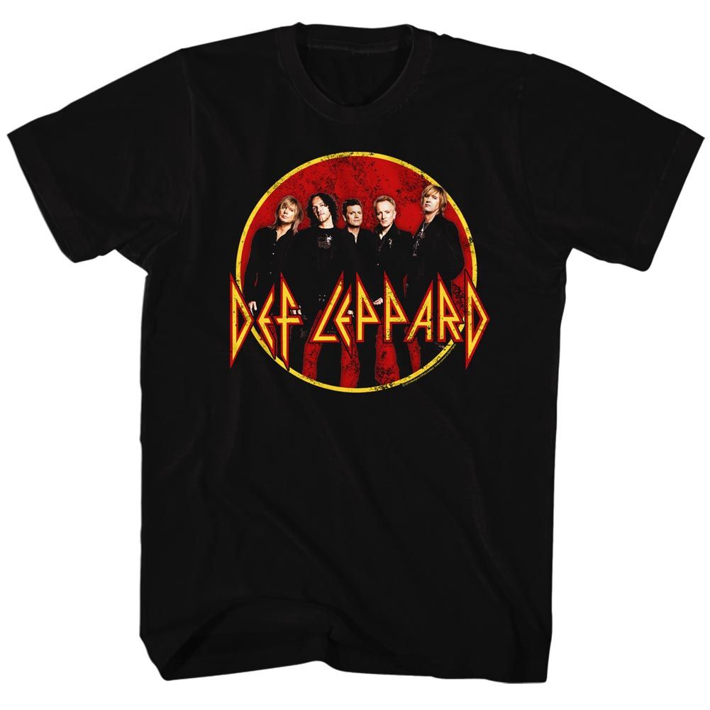 Def Leppard - Groupshot - Short Sleeve - Adult - T-Shirt