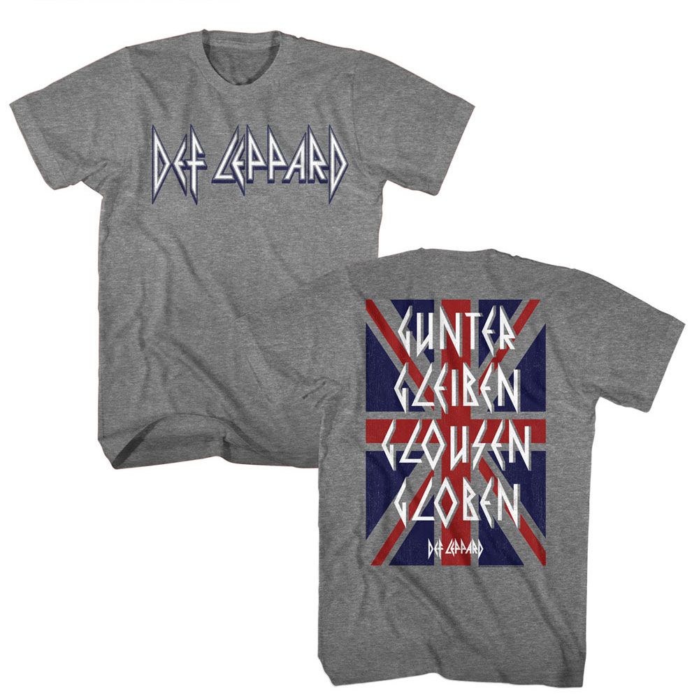 Def Leppard - Gunter Gleiben - American Classics - Solid Gray Adult Short Sleeve T-Shirt
