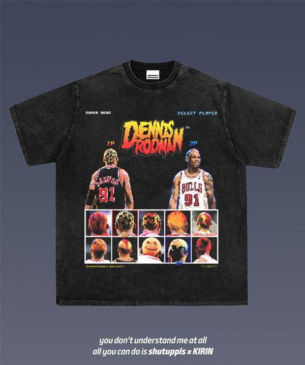 DENNIS RODMAN TEE Hoodie, Sweatshirt | InkThreadWorks.com