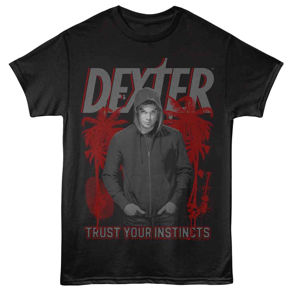 Dexter - Instincts - American Classics - Black Adult Short Sleeve T-Shirt