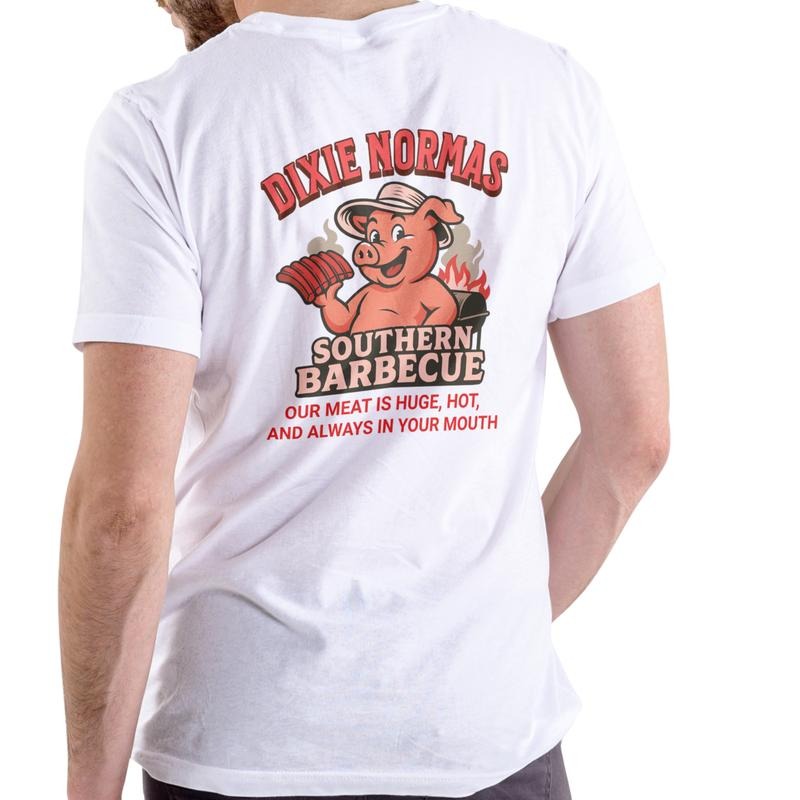 DIXIE NORMAS SOUTHERN BBQ FUNNY T Shirt, Unisex Cotton Hoodie, Sweatshirt | InkThreadWorks.com