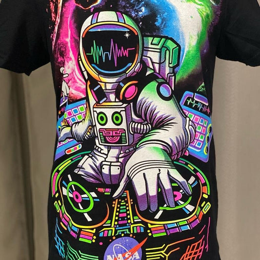 DJ T-shirt Cotton Black Hoodie, Sweatshirt | InkThreadWorks.com
