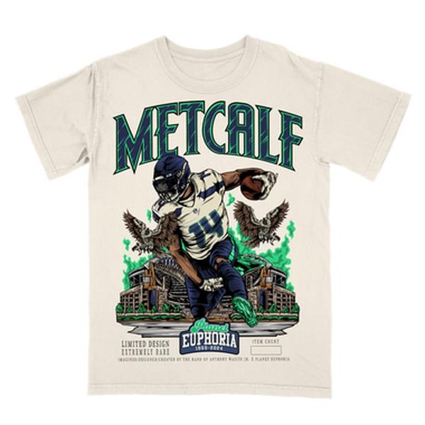 DK Metcalf Tee Hoodie, Sweatshirt | InkThreadWorks.com