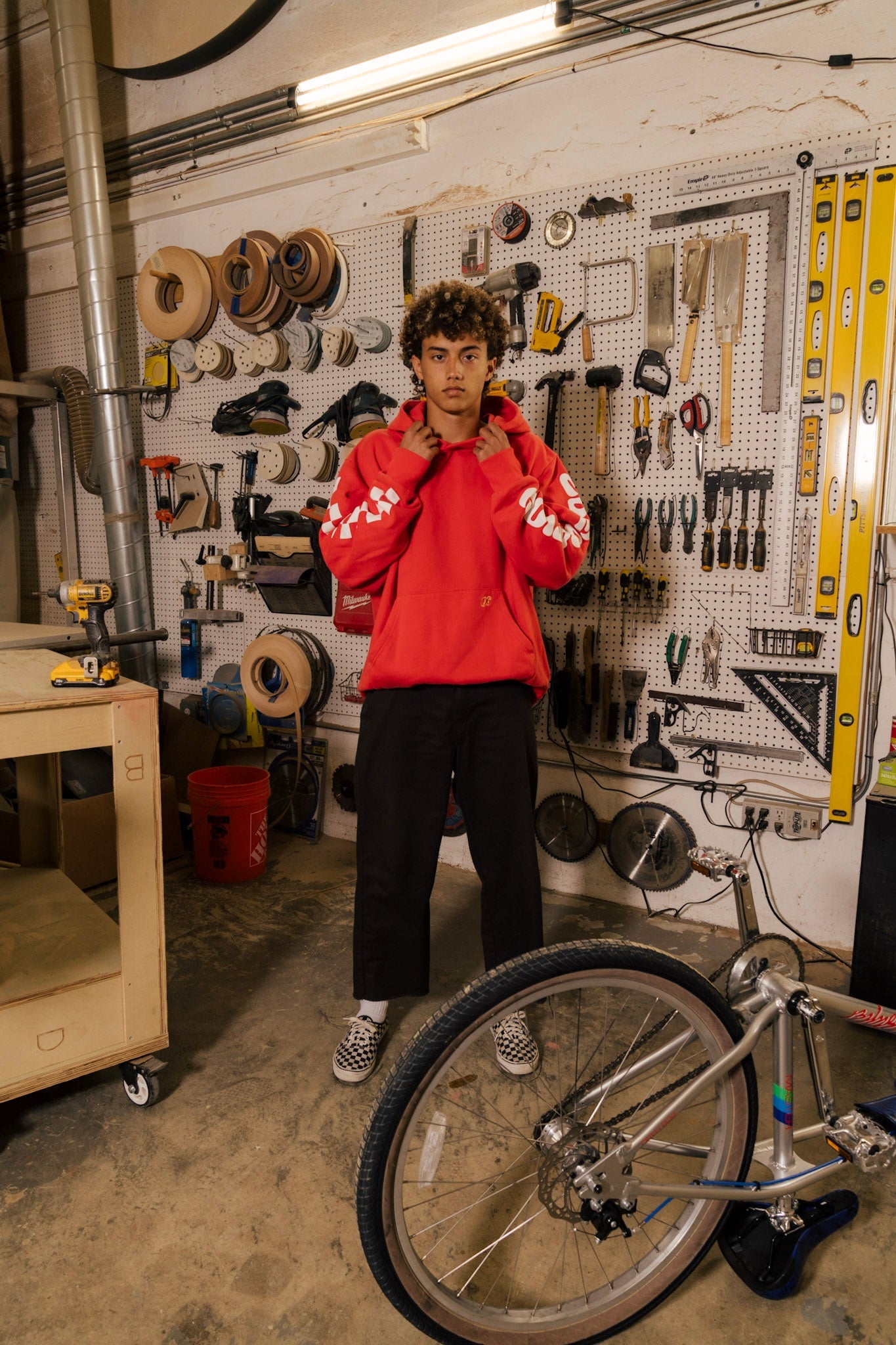 Elevation Finish Line Vintage Red Hoodie