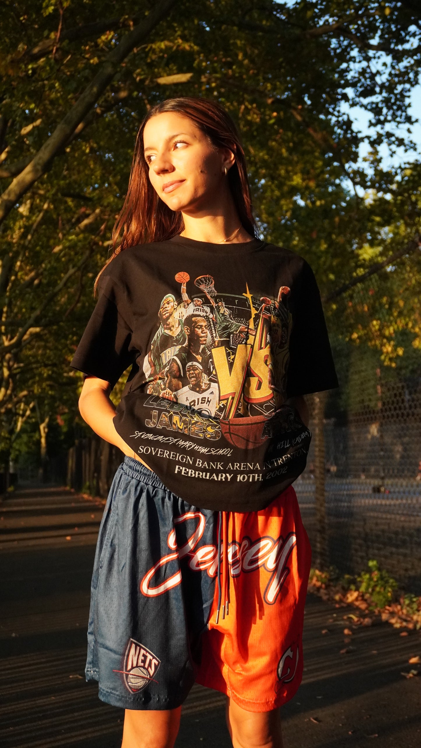 Lebron vs. Melo Graphic Tee