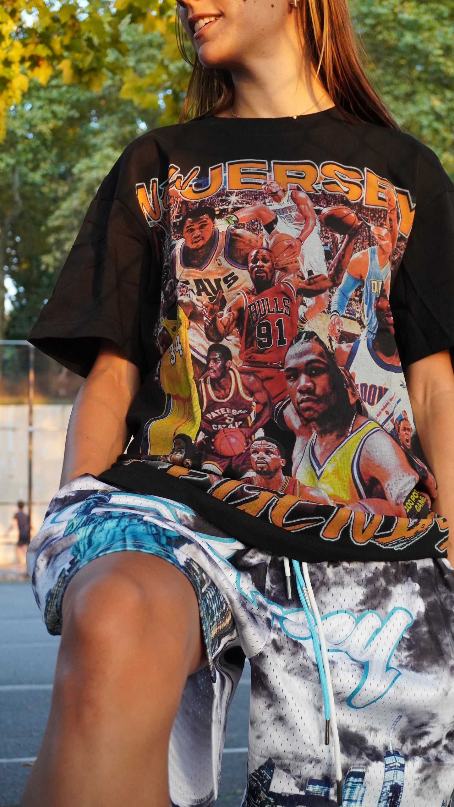 NJ Basketball Legends Graphic Tee