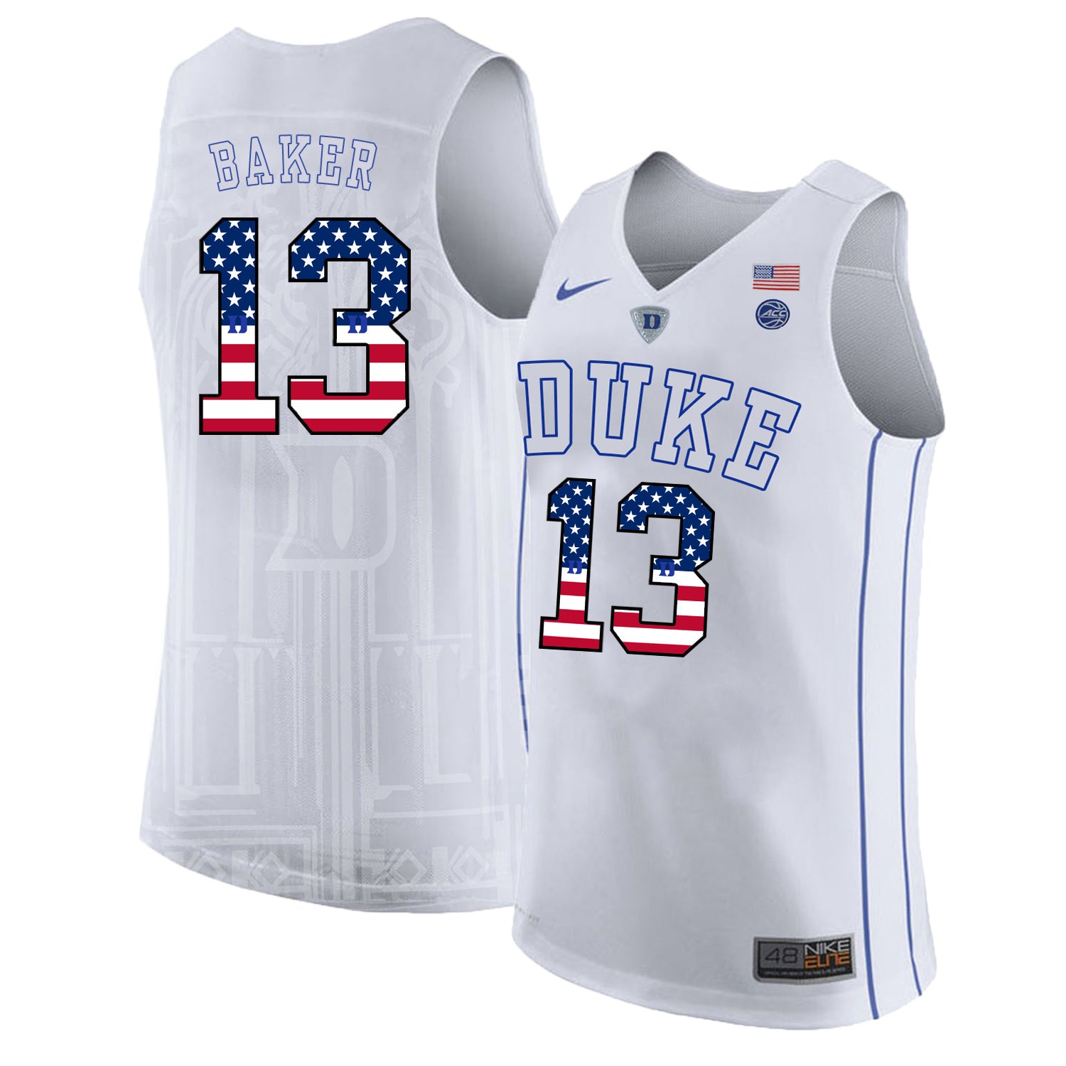 DUKE Joey Baker 13 White