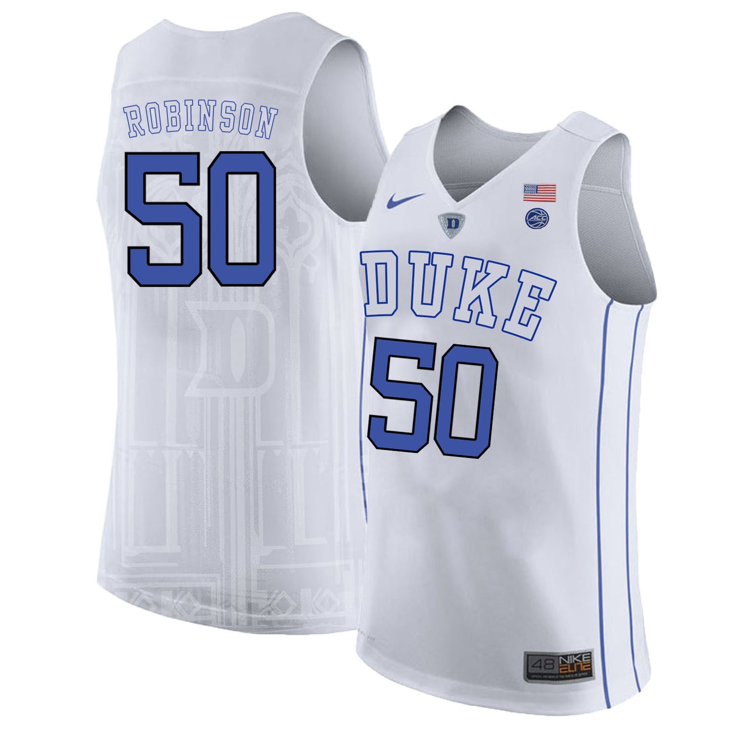 DUKE Justin Robinson 50 White