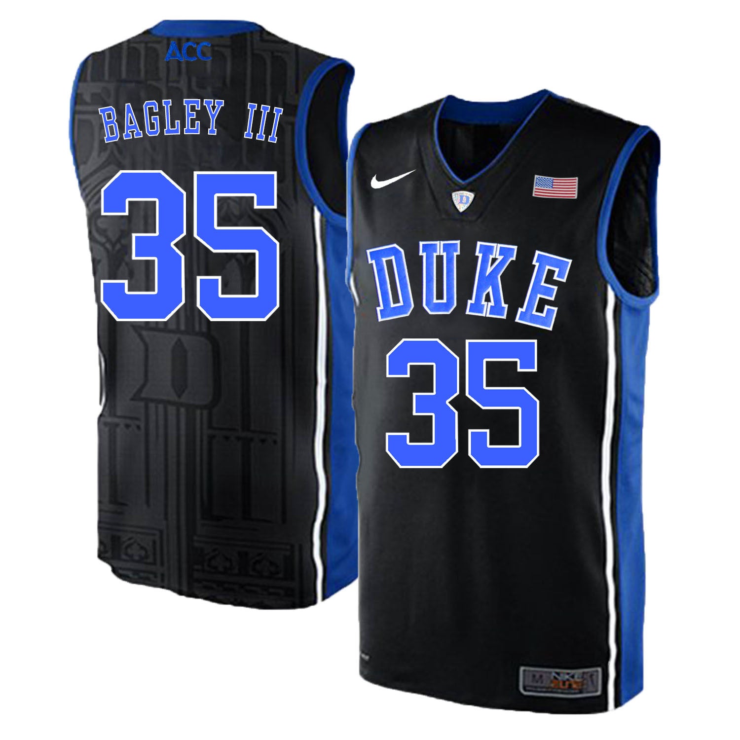 DUKE Marvin Bagley III 35 Black Elite